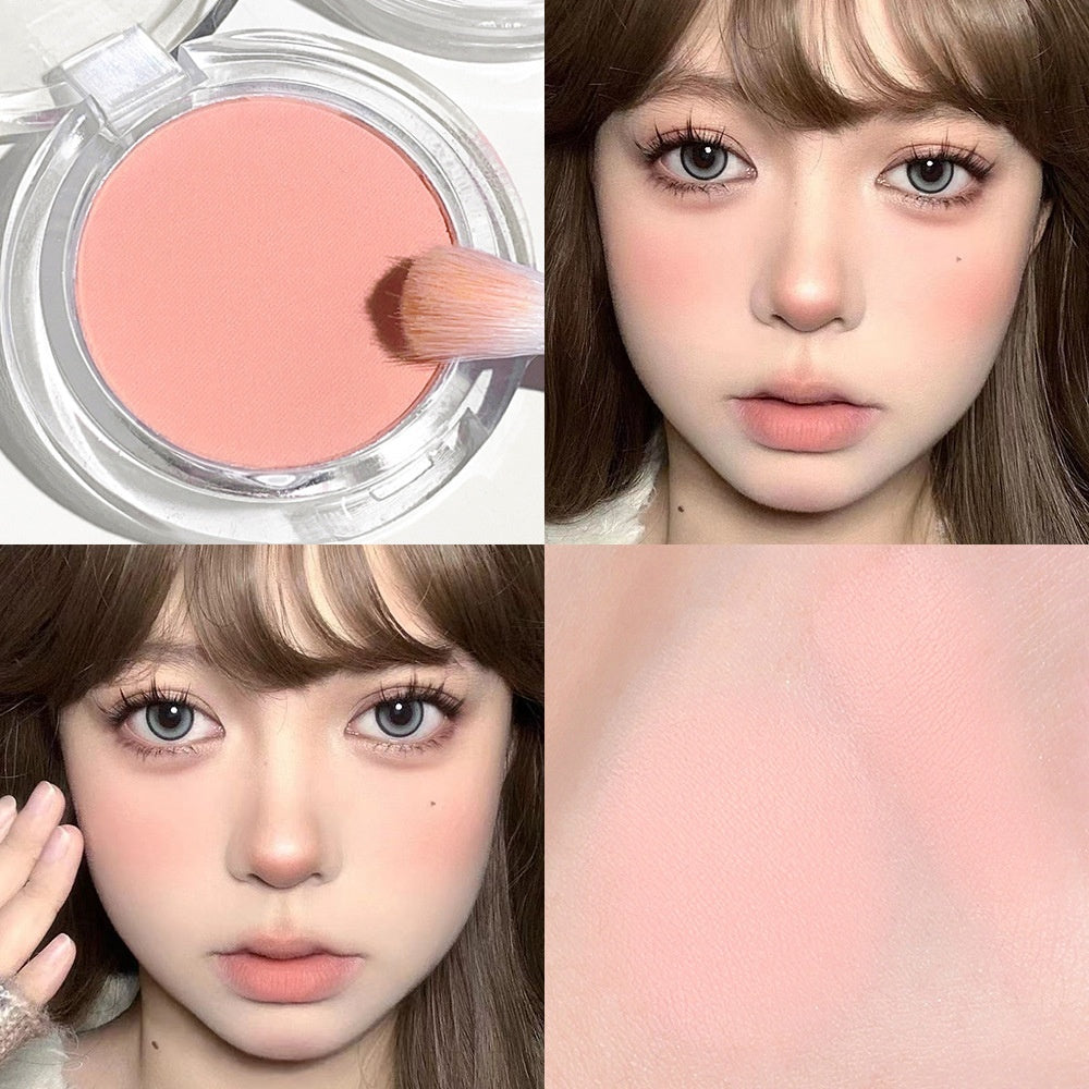 Not Easy To Fly White Brightening Monochrome Blush Eye Shadow