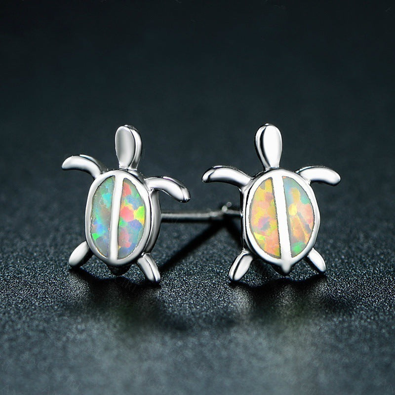 Turtle Stud Earrings For Women