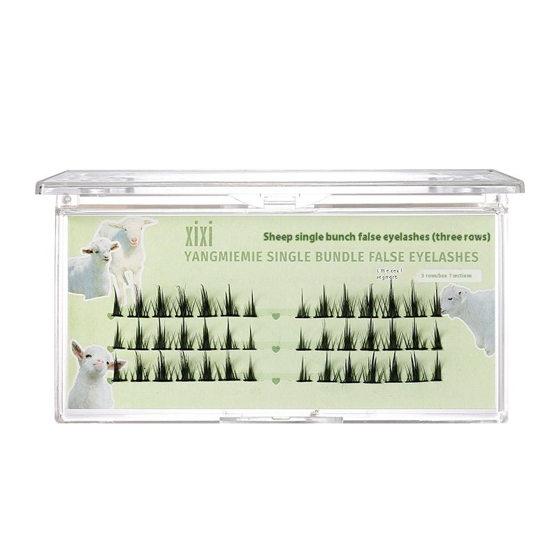 Trilogy False Cat Ears Lower Eyelashes Segmented