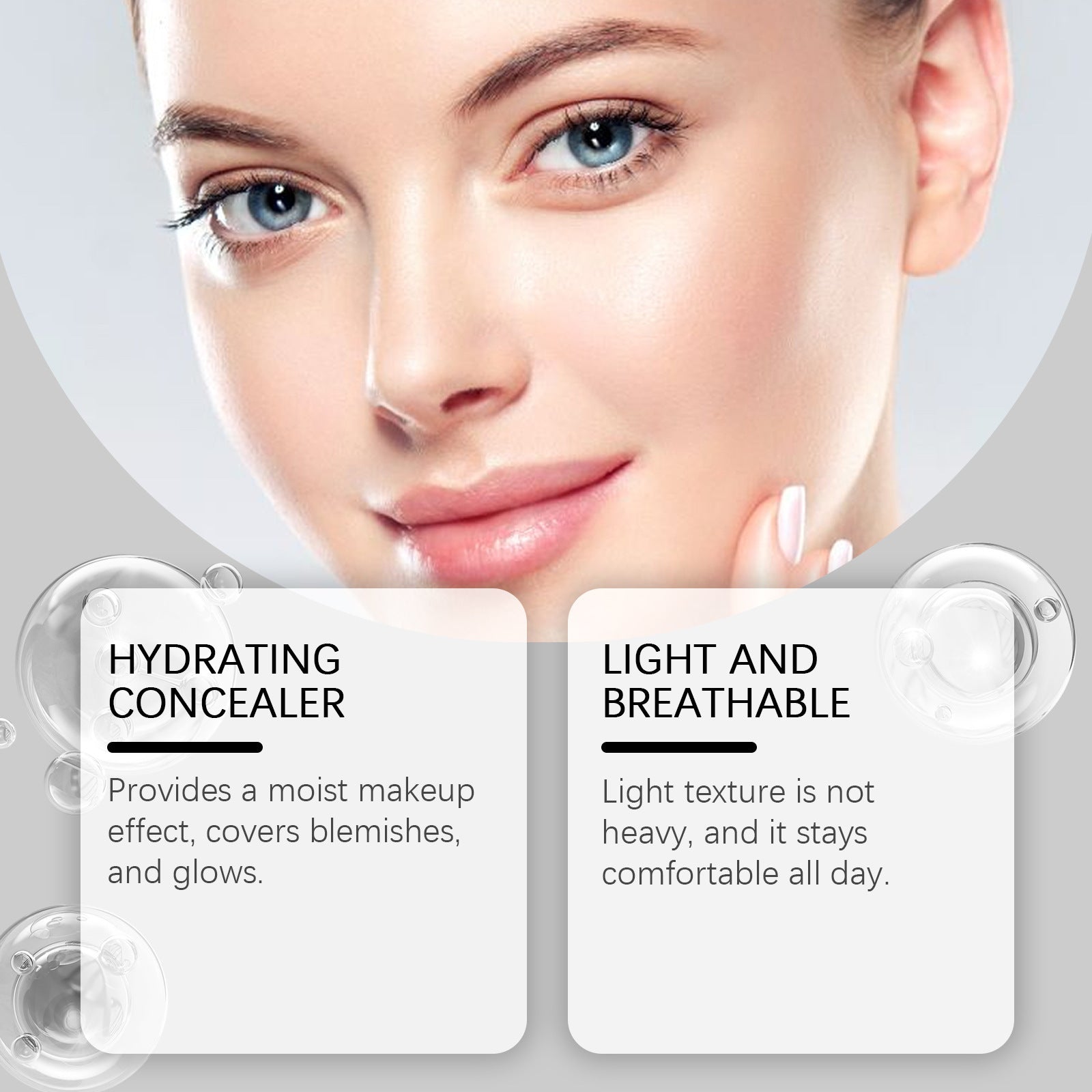 Moisturizing Concealer Foundation Cream Light And Moisturizing