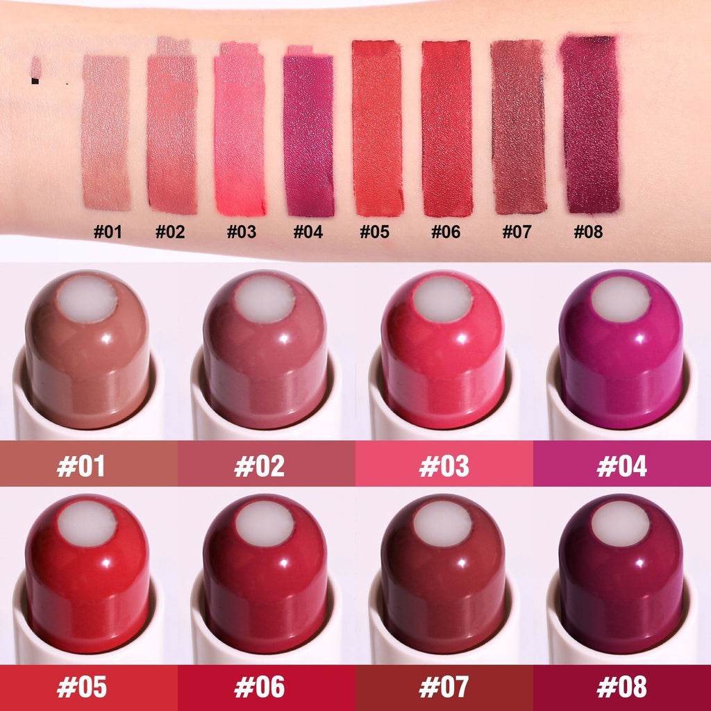 Moisturizing 8-color Sandwich Lipstick