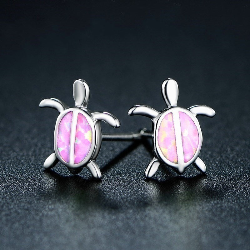 Turtle Stud Earrings For Women