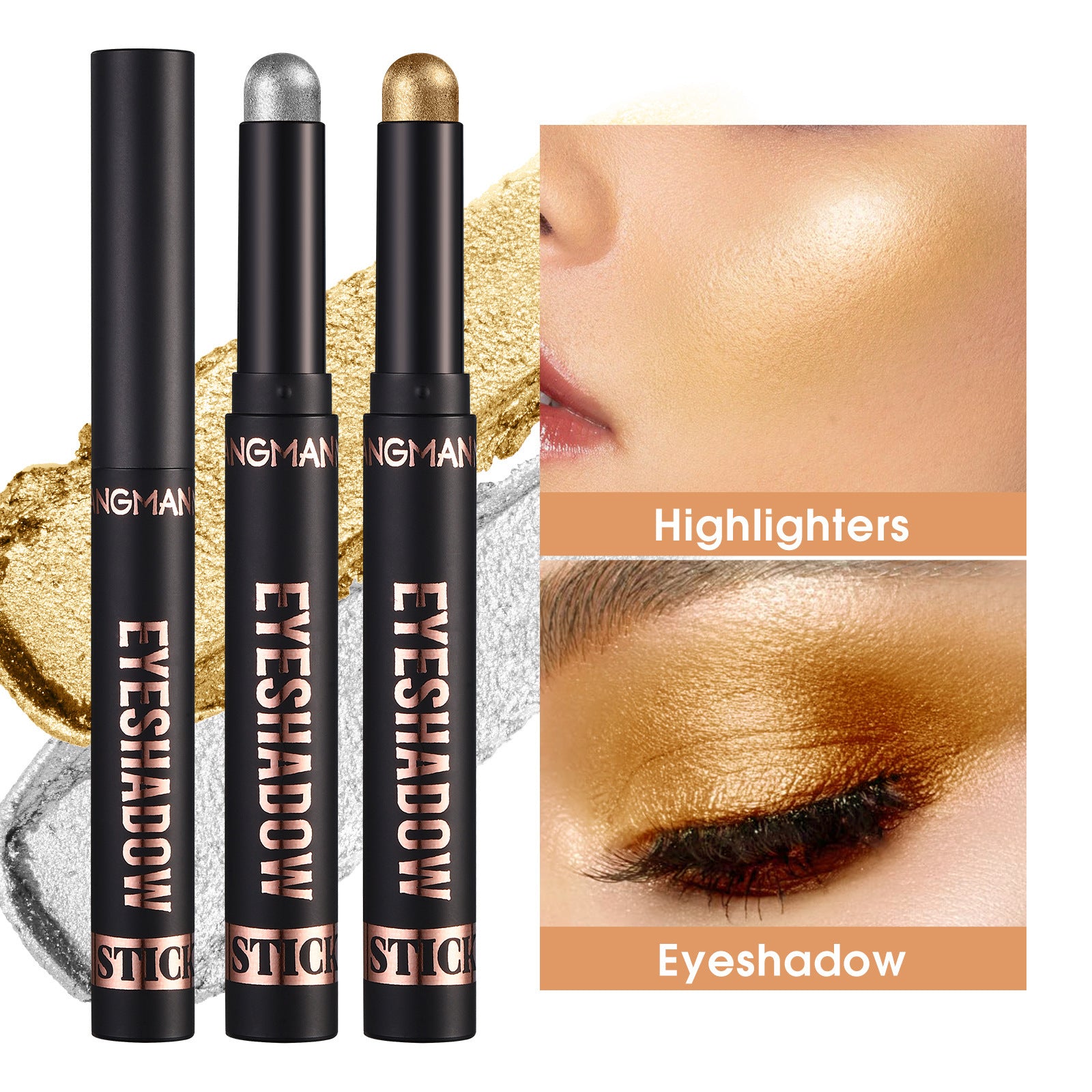 Eye Shadow Stick Waterproof And Durable Hot Sale Smudges Shimmer Matte