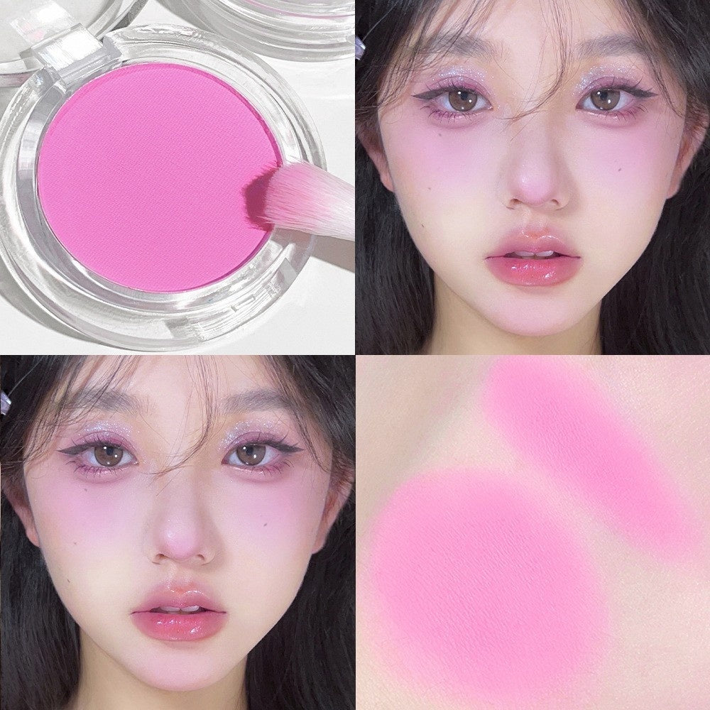 Not Easy To Fly White Brightening Monochrome Blush Eye Shadow