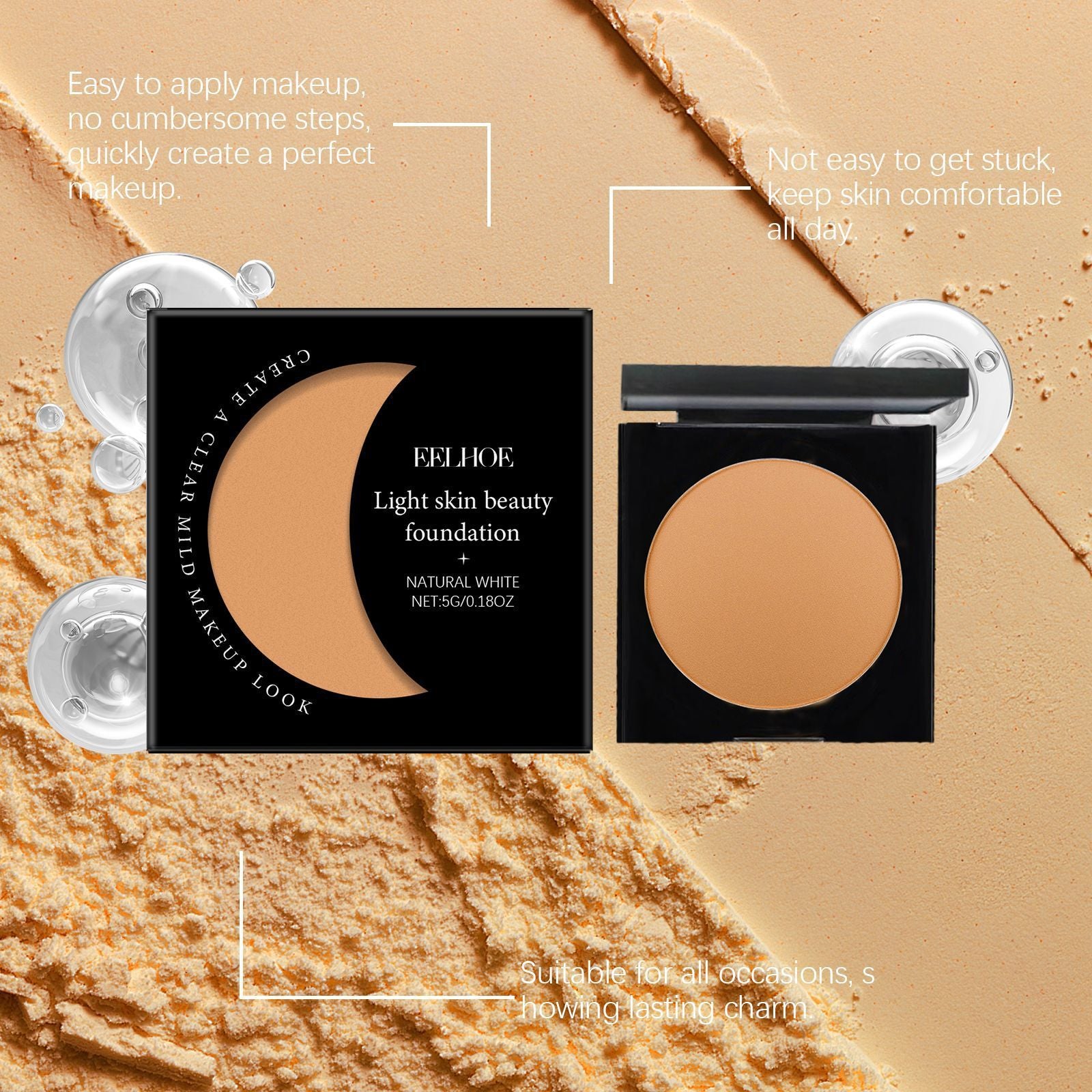 Moisturizing Concealer Foundation Cream Light And Moisturizing